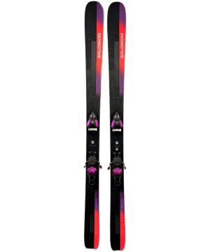Black-Neon Flame-Royal Lilac-swatch